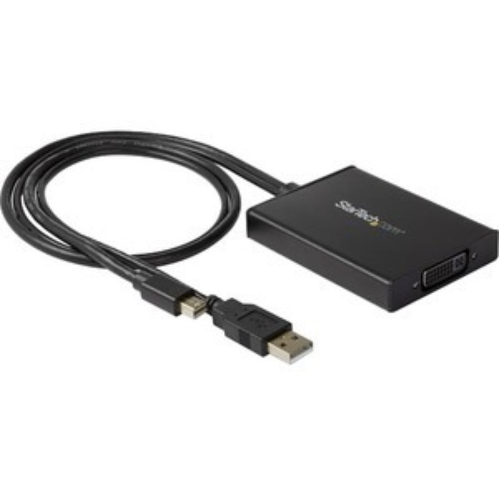 StarTech 1,17-футовый Mini DisplayPort для подключения к двухканальному DVI-адаптеру MDP2DVID2