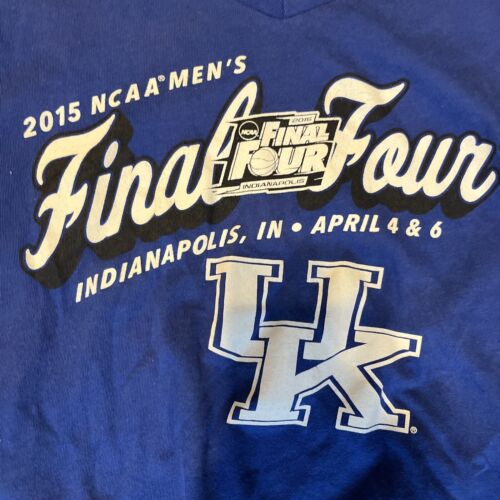 Kentucky Wildcats 2015 Final Four Men's T-Shirt Size Xl - Picture 3 of 5