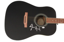 Dennis Quaid Signed Autograph Gibson Epiphone Guitar - and the Sharks w/ JSA COA