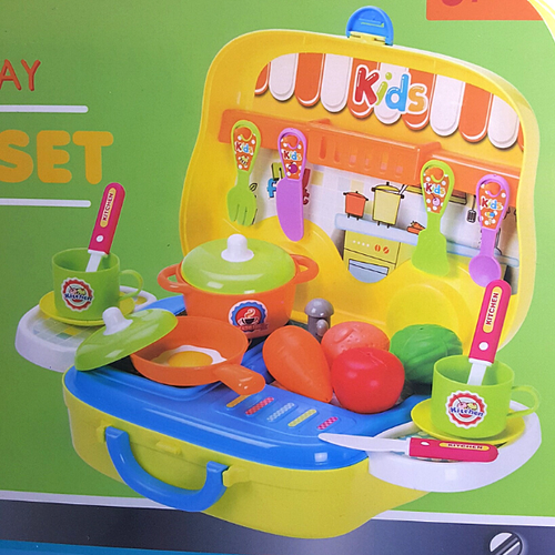 Utensilios de cocina utensilios de cocina fingir juego juego de roles kit TALLO para niños juguete - Imagen 4 de 4