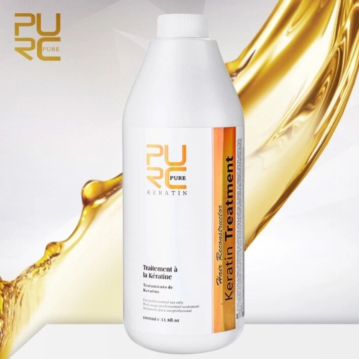 Keratin solution hair clearance straightening