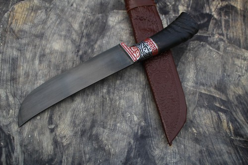 Usbekische Kochmesser Küchenmesser Handarbeit Pichoq Pchak Пчак Узбек Usbekistan - Bild 4 von 12