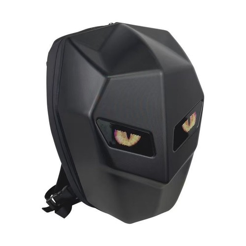 Mochila Motocicleta Impermeable LED Masaje Gran Capacidad - Imagen 12 de 23