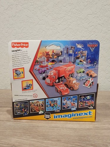 Imaginext Disney CARS Finn McMissle Training Simulator NIB + FREE SHIPPING USA - Picture 2 of 2