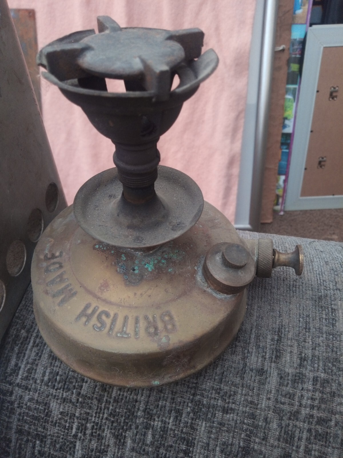 vintage monitor camping stove in original tin British made. eBay