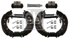 Brake Shoes Rear FOR PEUGEOT 206 110bhp 1.6 05->08 2A/C 2E/K WITH ABS Febi