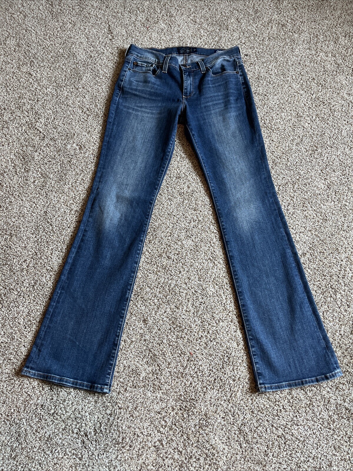 Lucky Brand Sweet Boot Denim Jeans Womens Size 6/28 (29 X 32) Orta Premium