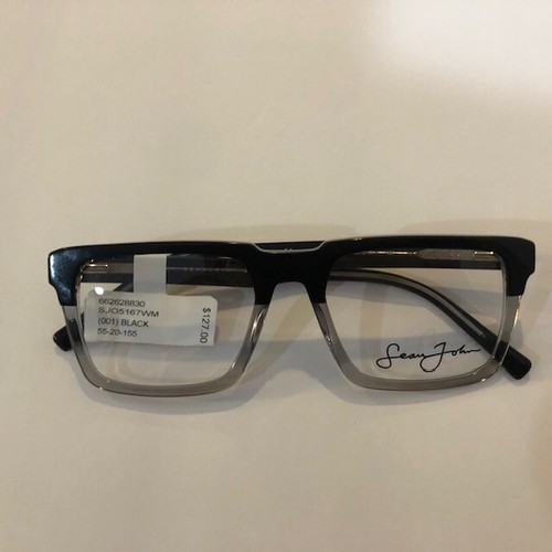 Sean John SJO 5167 Black Eyeglass Frames 55-20-155 - Picture 7 of 8