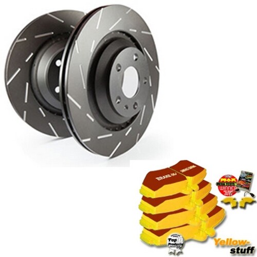 EBC B12 Kit de Frenos Delant. Pastillas Discos para Chrysler Neon 1 (Pl ) 2 - Picture 1 of 4