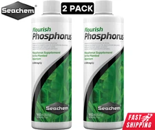 Seachem Flourish Phosphorus Aquarium Plants Liquid Supplement 17 fl oz 2 Pack