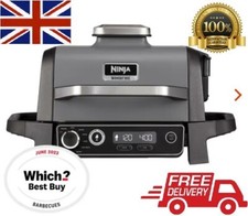NEW Ninja Woodfire Electric BBQ Grill & Smoker OG701UK