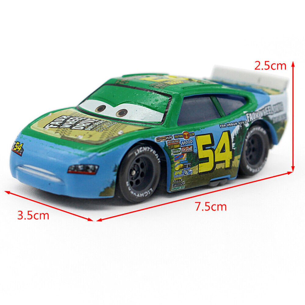 McQueen Disney Pixar Cars Lightning 1:55 Diecast Model Car Gift Toy Kids Xmas - Picture 174 of 288