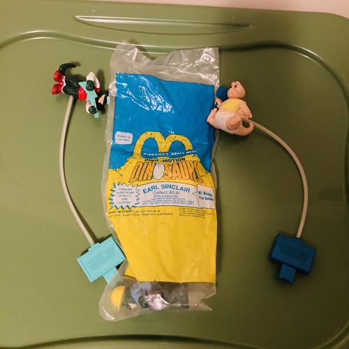 1992 Dinosaurs McDonald’s Happy Meal Toys | Lot Of 3