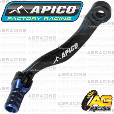 Apico Black Blue Elite Schalthebel Für KTM EXC 500 2002