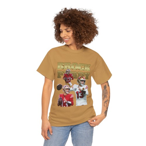 Neu Brock Purdy Unisex Heavy Cotton T-Shirt - Bild 42 von 46