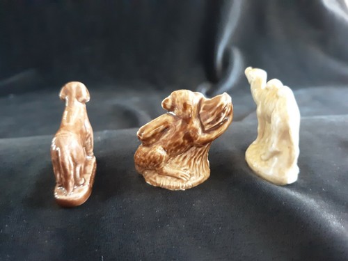 Lot of 7 Vintage Wade England Figurines mixed lot camel dog orangutan duck A - Picture 3 of 10