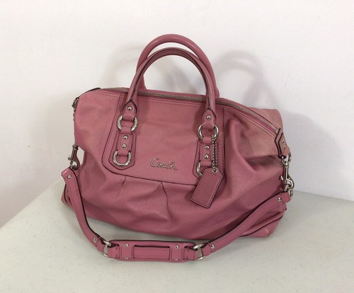 Coach Leather Satchel Bag Crossbody Purse