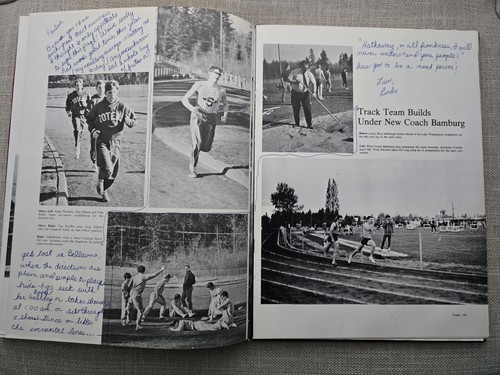 Sammamish High School Yearbooks 1970 1971 1972 1973 Bellevue WA Lot + Newspaper - Afbeelding 6 van 22