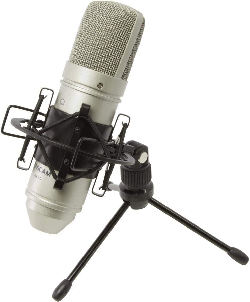 TM-80 Large Diaphagm Condenser Microphone,Silver