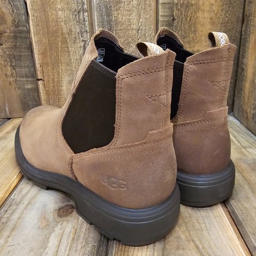 UGG MENS BILTMORE CHELSEA CHESTNUT SUEDE WATERPROOF BOOTS US 10 / UK 9 / EU 43 - Picture 3 of 17