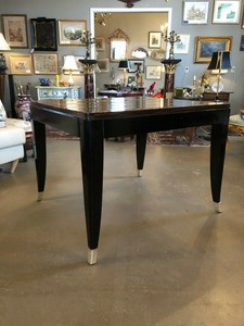 1930 Art Deco Maison Sourbrier Macassar Ebony Dining Table Ebay
