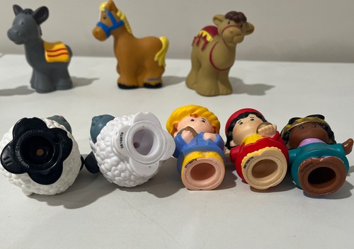 Fisher Price Little People Christmas Nativity Lot Of 12 Toy Figures - Picture 8 of 10