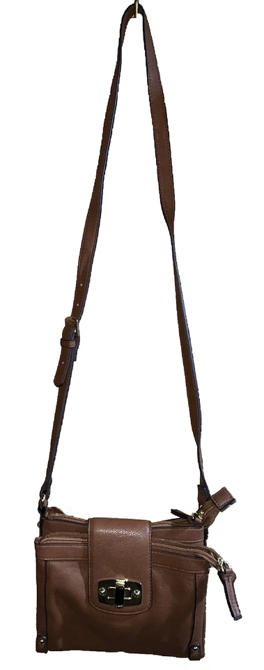 merona purse brown light brown 30in - Image 3 of 4