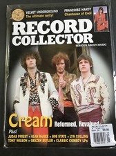 RECORD COLLECTOR - CREAM - JUDAS PRIEST - ALAN MCGEE - LYN COLLINS - TONY WILSON