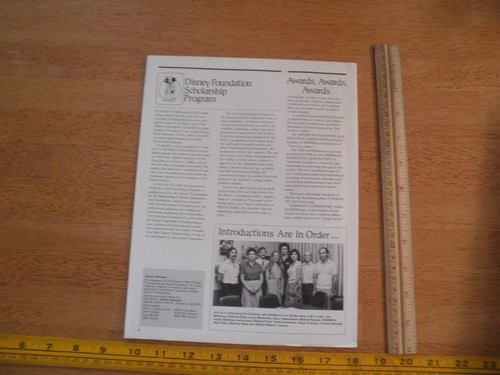 Disney Newsreel WED MAPO Employees magazine 1980 Television past and present - Picture 5 of 5