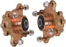 2pc 4 Lug Front Knuckle Spindle Wheel Hub For 110cc 125cc ATV Quad Go Kart Buggy