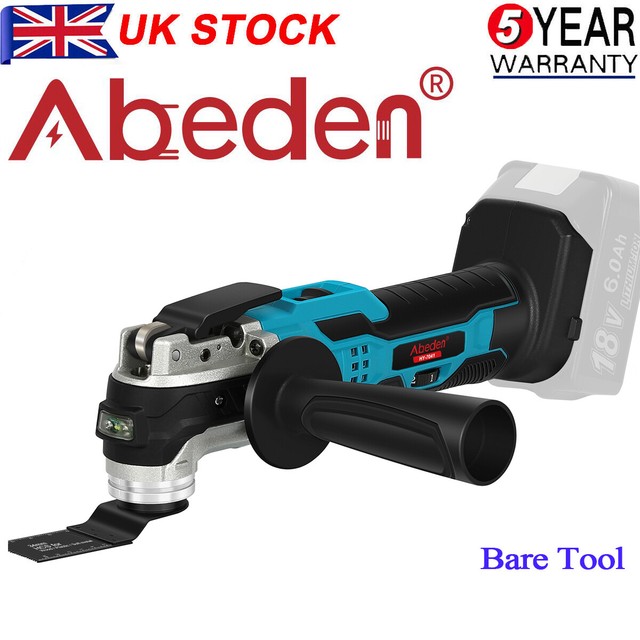 Abeden For Makita 18v Li-ion Cordless Multi Tool Keyless Blade Change Bare Unit Abeden For Makita 18v Li-ion Cordless Multi Tool Keyless Blade Change Bare Unit