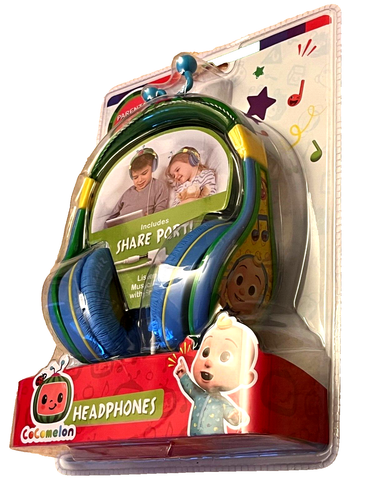 Nuevos auriculares sobre la oreja con cable CoComelon con control parental - Imagen 2 de 7