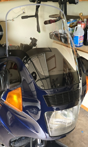 KAWASAKI GTR1000 ZG CONCOURS STANDARD REPLACE WINDSCREEN WINDSHIELD SCREEN CLEAR - 第 3/16 張圖片