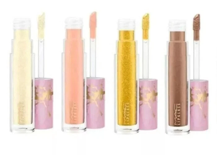 MAC Electric Wonder 4 pc Lipglass Limited Brand New in Boxes - Image 2 of 4