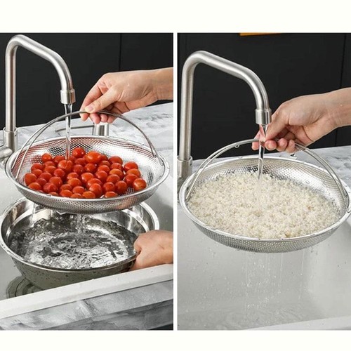 [Multifunction Stainless Steel Steamer Drain Basket - Bild 2 von 20