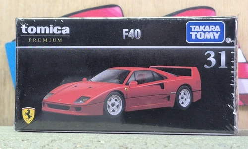 TOMICA PREMIUM #31 FERRARI F40 1/62 SCALE NEW IN BOX USA STOCK!!!