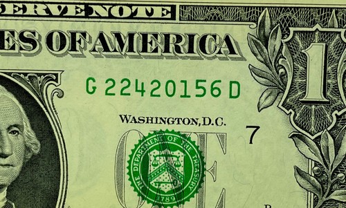 One Dollar Birthday Note February 24 2015. Uncirculated Fancy Serial Number $1 - Picture 13 of 17