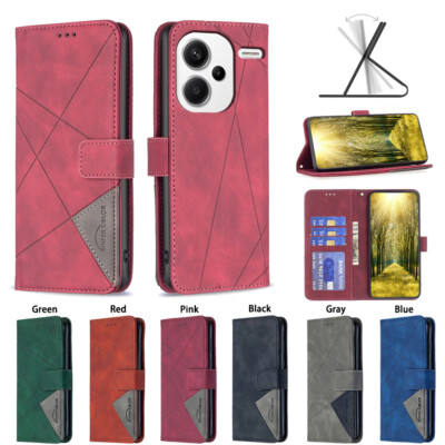 Magnetic Leather Flip Stand Card Wallet Case For Redmi and Xiaomi ''All'' Series