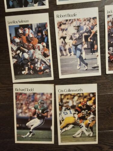 27 Damaged (Pin Holes) NFL Mini Posters Terry Bradshaw, Joe Theismand Marketcom - Picture 10 of 14