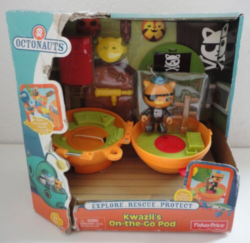 Octonauts Kwazii's On-the-Go Pod Fisher-Price Playset New 2013 Mattel