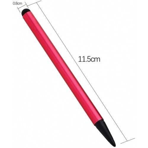 Pen Capacitive and Resistive Red Stylus Touch Compact for Cell Phones - Picture 5 of 6