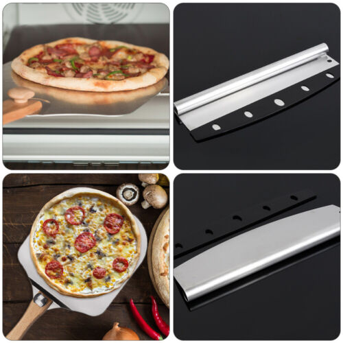 2 Pcs Schere Ofen Pizza-Spatel Backwerkzeug Holzgriff Spachtel - Bild 6 von 12