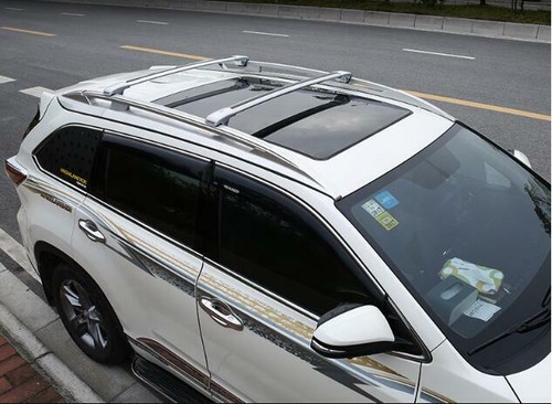 Crossbar Cross bar Roof Rack Rail Kit Fits for Highlander Kluger 2014-2019 - Bild 4 von 7