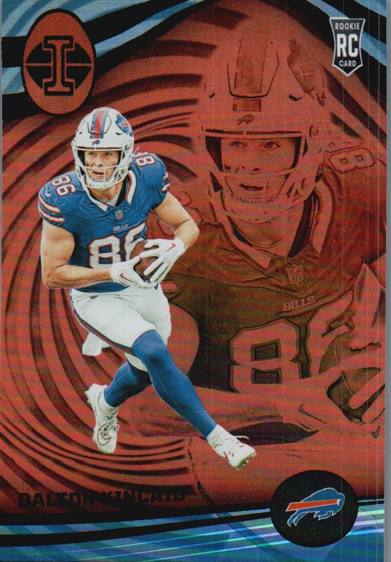 2023 Panini Illusions #13 Dalton Kincaid Orange Trophy Collection