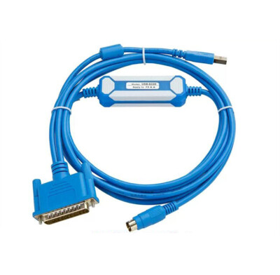 USB-SC09 USB to RS422 Adapter PLC Programming Cable for Mitsubishi Melsec FX&A P