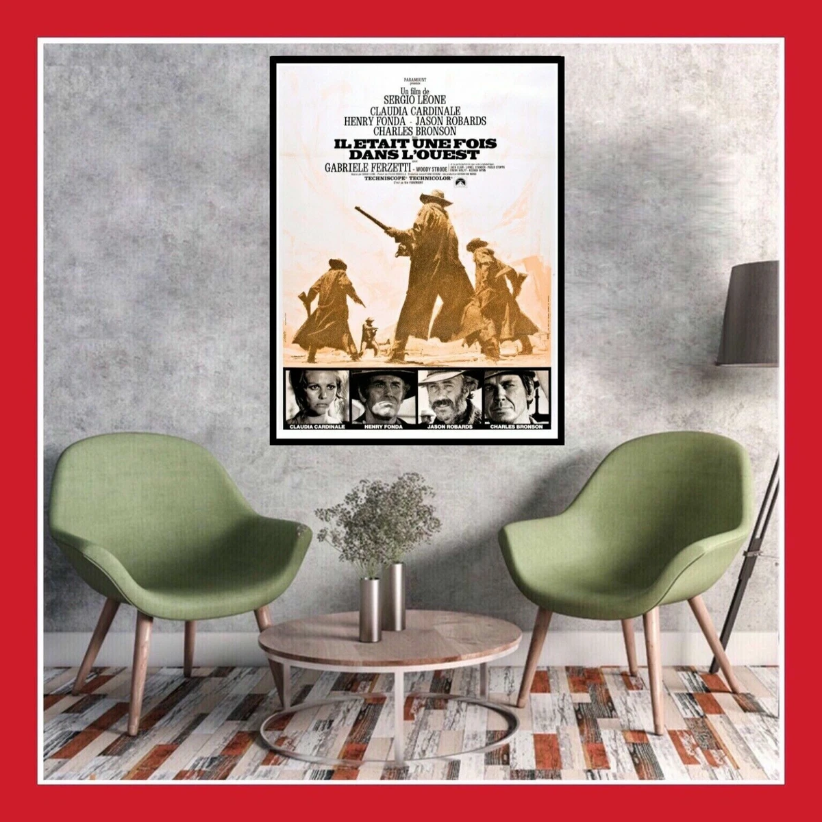FILM IL éTAIT une FOIS dans L'OUEST Rf05-POSTER HQ 40x90cm d'une FILM IL éTAIT une FOIS dans L'OUEST Rf05-POSTER HQ 40x90cm d'une