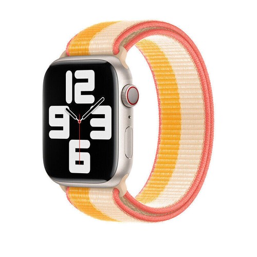 Correa de nailon deportiva 44/41/45/49 mm para Apple Watch 9 8 7 6 5 4 SE Ultra 2 - Imagen 9 de 122