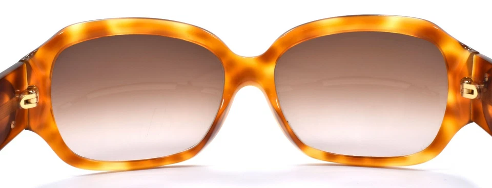 Salvatore Ferragamo 2169-B 144/13 Gancini Women's Sunglasses Gold Demi Amber - Image 4 of 4