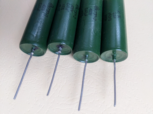 0,47uF 400V Kondensatoren K73P-2 Menge 4 Stück UdSSR Militär - Bild 1 von 8