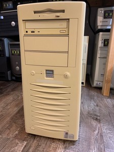 Vintage-Dell-Precision-220-Dual-Pentium-III-512MB-RAM-20GB-HDD-Windows-98SE